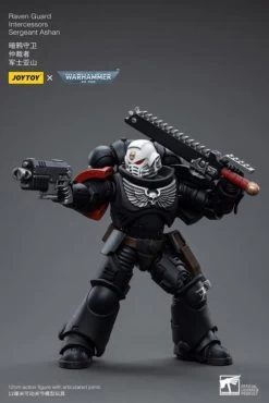 Warhammer 40K Raven Guard Intercessors Sergeant Ashan 1/18 Scale Figure -Toy Model Store 005adbc3 6b63 4669 8c2a cde2a7f66ec2