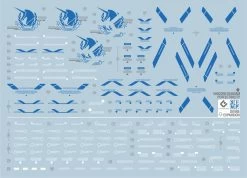 D21 PG Unicorn Gundam (Blue) Perfectibility & Divine Expansion Set Decal Sheet -Toy Model Store 06 60 D21UnicornGundamPerfectibilityBLUE 3 Copy