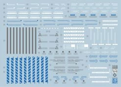 D21 PG Unicorn Gundam (Blue) Perfectibility & Divine Expansion Set Decal Sheet -Toy Model Store 06 60 D21UnicornGundamPerfectibilityBLUE 4