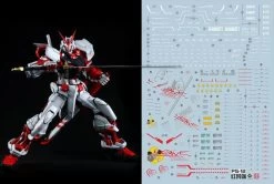 D30 PG Red Astray Gundam Decal Sheet