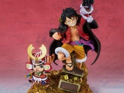 Bandai One Piece FiguartsZERO Monkey D. Luffy (WT100 Commemorative: Daikaizoku Hyakkei)