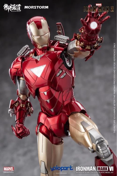 Iron Man 2 Iron Man Mark 4/6 Deluxe 1/9 Scale Model Kit 10 Iron Man 2 Iron Man Mark 4/6 Deluxe 1/9 Scale Model Kit - Image 8