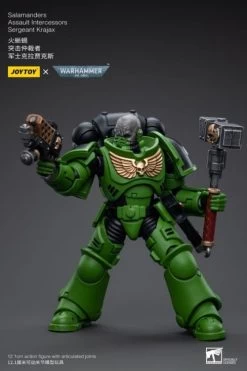 Warhammer 40K Salamanders Assault Intercessors Sergeant Krajax 1/18 Scale Figure -Toy Model Store 0b3a4392 522a 438c 9c10 788b43813ef8