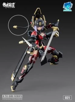 [Red Ver] A.T.K. Girl Brocade-Clad Elite Guard (Jinyi Wei JW-021) 1/12 Scale Model Kit -Toy Model Store 0c09331f c5cf 4607 9af3 7c9ef00b3716 1