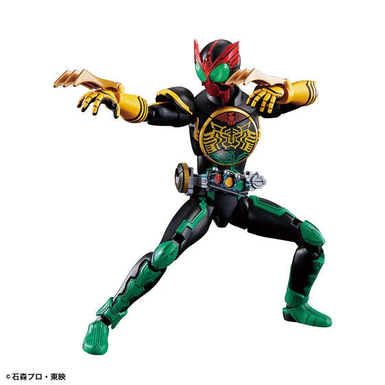 Bandai Kamen Rider OOO Figure-rise Standard Kamen Rider OOO (TaToBa Combo) Model Kit 11 Bandai Kamen Rider OOO Figure-rise Standard Kamen Rider OOO (TaToBa Combo) Model Kit - Image 9