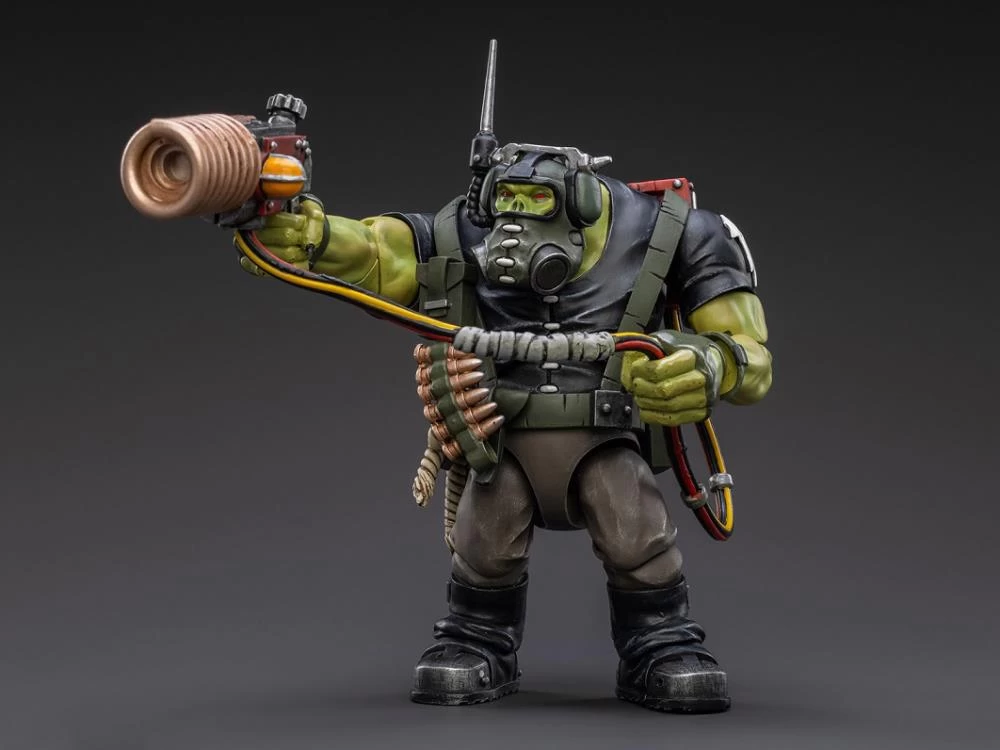 Warhammer 40K Ork Kommandos Comms Boy Wagzuk 1/18 Scale Figure 7 Warhammer 40K Ork Kommandos Comms Boy Wagzuk 1/18 Scale Figure - Image 5