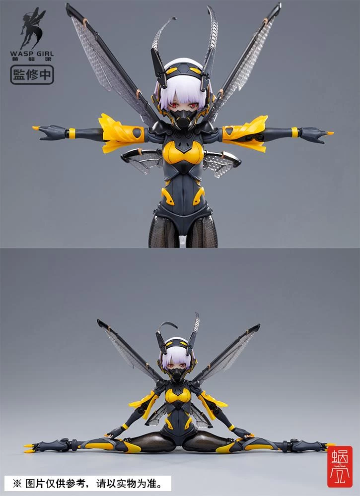 Snail Shell Wasp Girl (Bun-Chan) BEE-03W 1/12 Scale Figure 16 Snail Shell Wasp Girl (Bun-Chan) BEE-03W 1/12 Scale Figure - Image 14