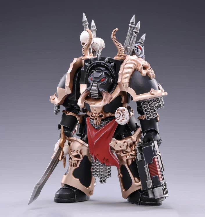 Warhammer 40K Black Legion Brother Gnarl 1/18 Scale Figure 8 Warhammer 40K Black Legion Brother Gnarl 1/18 Scale Figure - Image 6
