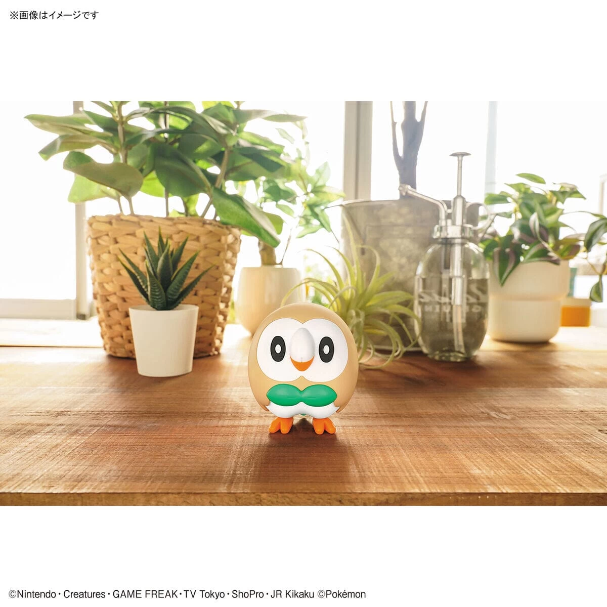 Bandai Pokemon Rowlet 10 Quick Model Kit 8 Bandai Pokemon Rowlet 10 Quick Model Kit - Image 6