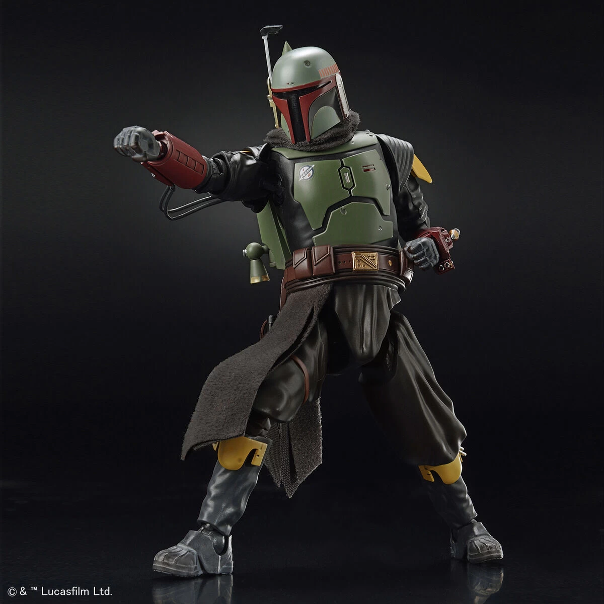 Bandai The Mandalorian Boba Fett 1/12 Scale Model Kit 9 Bandai The Mandalorian Boba Fett 1/12 Scale Model Kit - Image 7