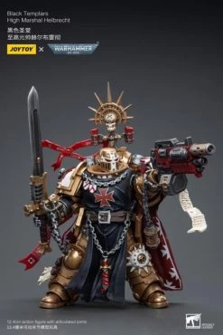 Warhammer 40K Black Templars High Marshal Helbrecht 1/18 Scale Figure 13 Warhammer 40K Black Templars High Marshal Helbrecht 1/18 Scale Figure -Toy Model Store 17615242 4f9b 49e3 ac71 b69f31c61447