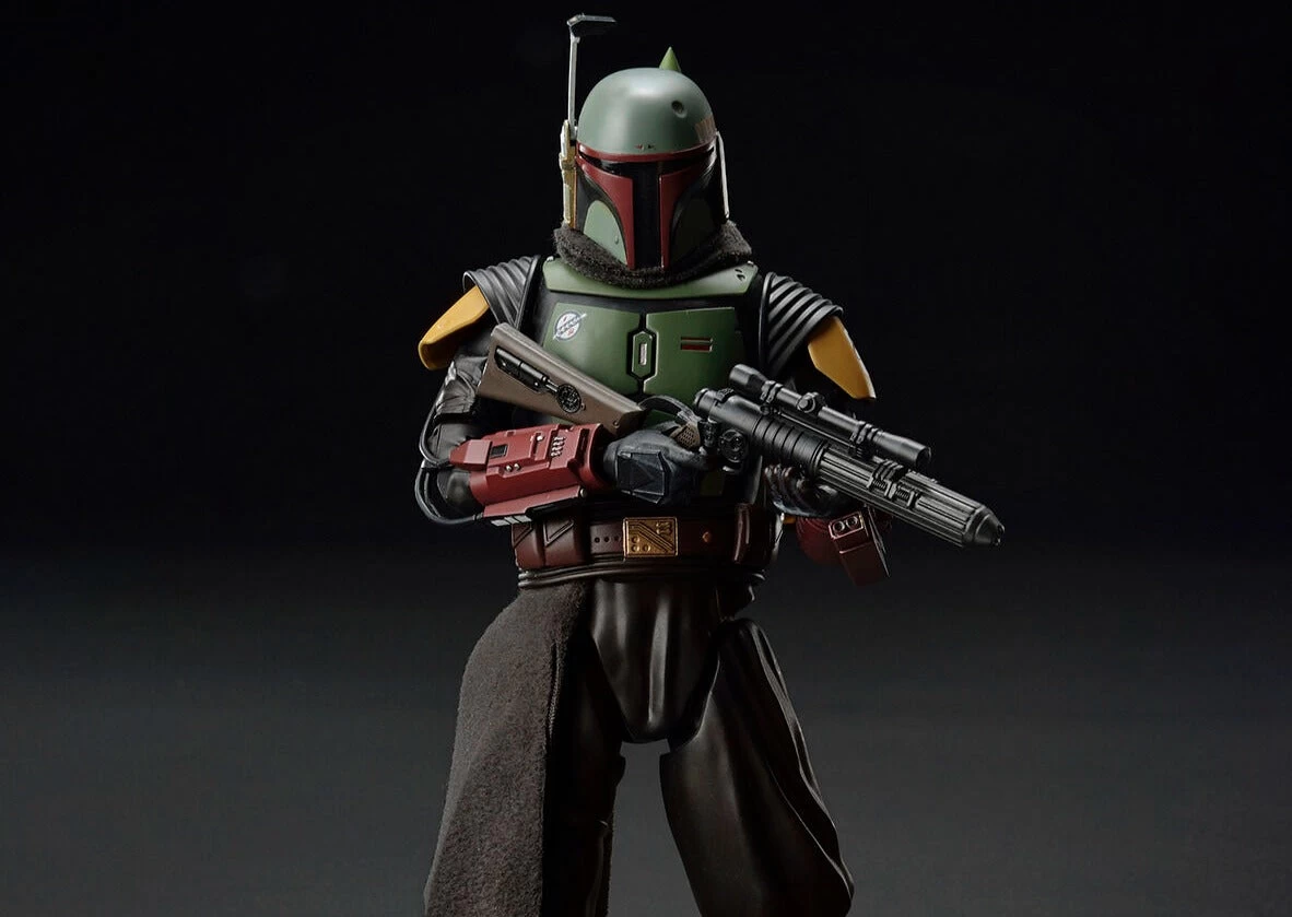 Bandai The Mandalorian Boba Fett 1/12 Scale Model Kit 3 Bandai The Mandalorian Boba Fett 1/12 Scale Model Kit