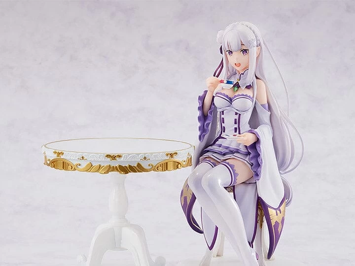 Re Zero Starting Life In Another World KD Colle Emilia (Tea Party Ver.) 1/7 Scale Figure (Reissue) 3 Re Zero Starting Life In Another World KD Colle Emilia (Tea Party Ver.) 1/7 Scale Figure (Reissue)