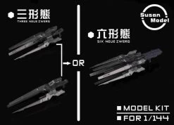 [SU017] Susan Models RG Wing Gundam Snow White Drei Zwerg Buster Rifle 1/144 Model Kit