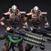 Warhammer 40K Necrons Szarekhan Dynasty Immortal With Gauss Blaster 1/18 Scale Figure Set