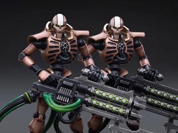 Warhammer 40K Necrons Szarekhan Dynasty Immortal With Gauss Blaster 1/18 Scale Figure Set 3 Warhammer 40K Necrons Szarekhan Dynasty Immortal With Gauss Blaster 1/18 Scale Figure Set