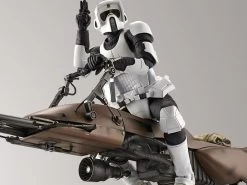 Bandai Star Wars 1/12 Scale Model Kit - Scout Trooper With Speeder Bike -Toy Model Store 5f6f594a f9a6 418d b313 ef9cadd3f39a