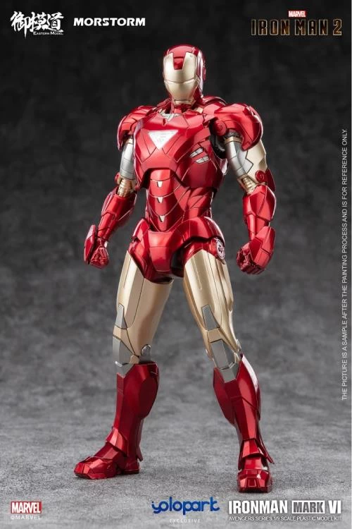 Iron Man 2 Iron Man Mark 4/6 Deluxe 1/9 Scale Model Kit 4 Iron Man 2 Iron Man Mark 4/6 Deluxe 1/9 Scale Model Kit - Image 2