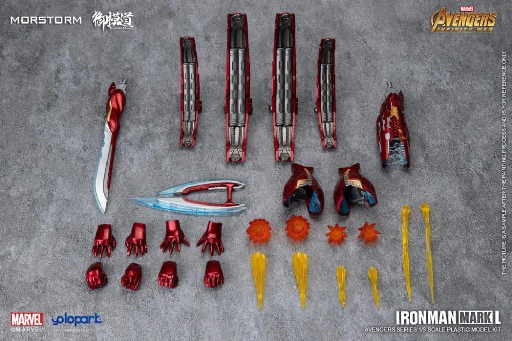 1/9 Iron Man Mark 50 (Deluxe Edition) 19 1/9 Iron Man Mark 50 (Deluxe Edition) - Image 17