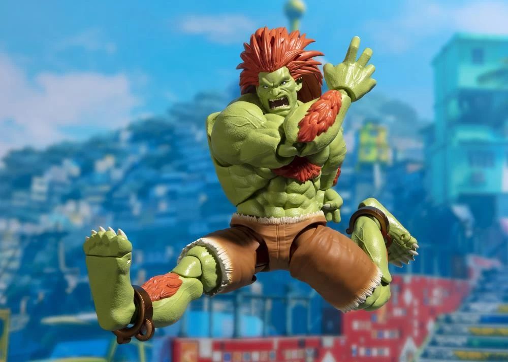 Bandai Street Fighter S.H.Figuarts Blanka 7 Bandai Street Fighter S.H.Figuarts Blanka - Image 5