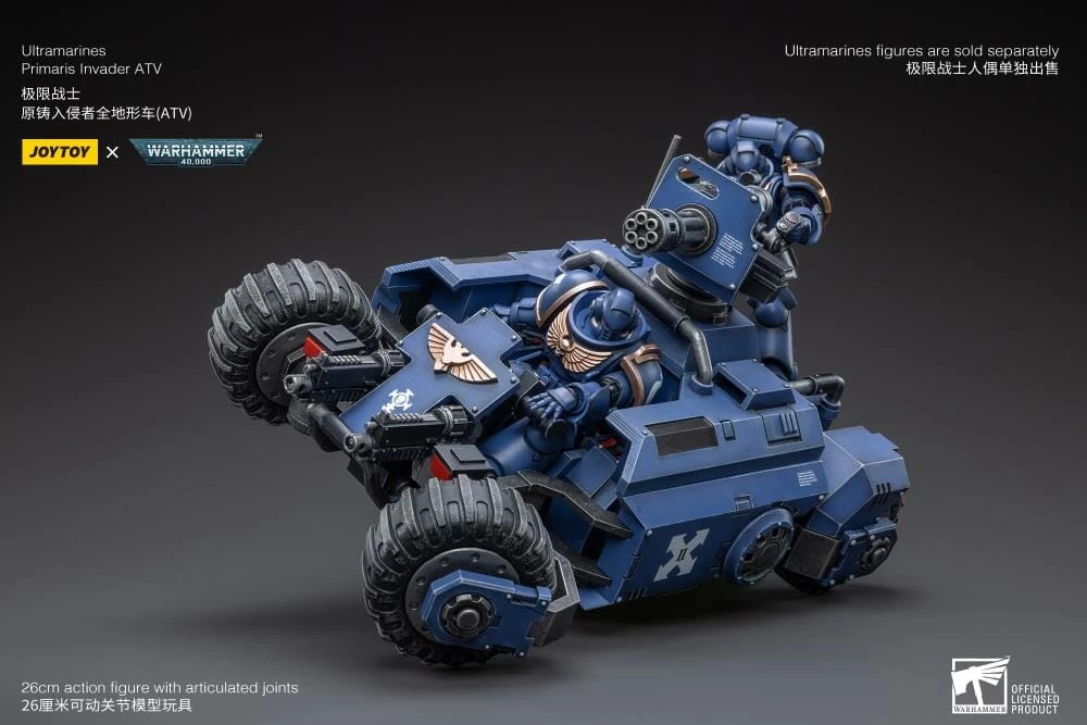 Warhammer 40k Ultramarines 1/18 Scale Primaris Invader ATV 14 Warhammer 40k Ultramarines 1/18 Scale Primaris Invader ATV - Image 12