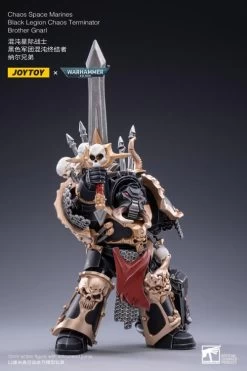Warhammer 40K Black Legion Brother Gnarl 1/18 Scale Figure 18 Warhammer 40K Black Legion Brother Gnarl 1/18 Scale Figure -Toy Model Store 7a751b10 b69c 4c15 bc01 2b6bfea211f7