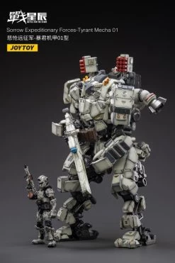 Battle For The Stars Sorrow Expeditionary Forces Tyrant Mecha 01 With Pilot 1/18 Scale Figure Set -Toy Model Store 83b033f9 ca11 4d48 9c83 1fecb5ed1f1f