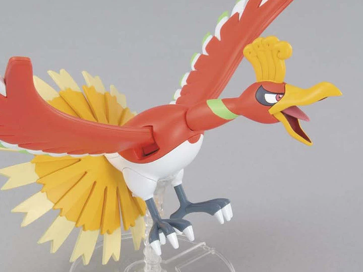 Bandai Pokemon Gold & Silver Ho-Oh Model Kit 3 Bandai Pokemon Gold & Silver Ho-Oh Model Kit