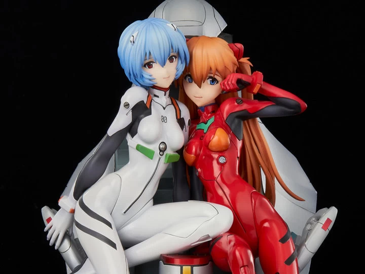 Neon Genesis Evangelion Rei & Asuka Twinmore Object Figure 3 Neon Genesis Evangelion Rei & Asuka Twinmore Object Figure