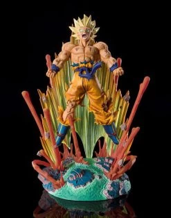 Bandai Dragon Ball Z FiguartsZERO Extra Battle Super Saiyan Goku - Are You Talking About Krillin?!!!!! -Toy Model Store 929617d7 9a54 4a4f a760 69f40ff845f9