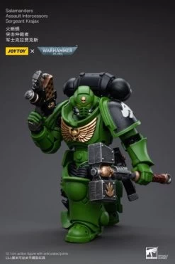 Warhammer 40K Salamanders Assault Intercessors Sergeant Krajax 1/18 Scale Figure -Toy Model Store 92d874e6 2922 4b51 9560 706843f7cafe