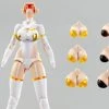 D House 1/12 Plain Figure Model Kit For Mecha Girl White Skin Version