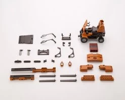 Hexa Gear Booster Pack 006 Forklift (Orange Vers.) 1/24 Scale Model Kit -Toy Model Store HG089 boosterpack006 or 05