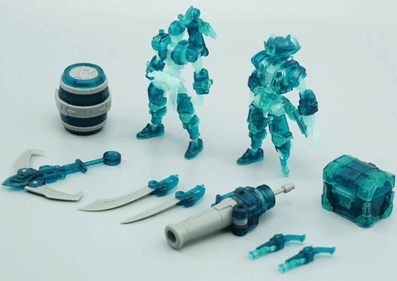 Number 57 Armored Puppet Pirate Mr.J (Ghost Event Special Ver.) 1/24 Scale Model Kit Set 3 Number 57 Armored Puppet Pirate Mr.J (Ghost Event Special Ver.) 1/24 Scale Model Kit Set