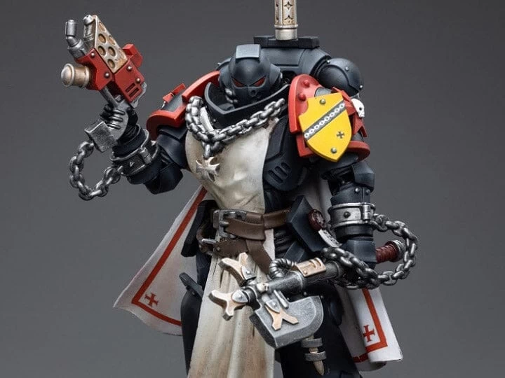 Warhammer 40K Black Templars Primaris Sword Brethren Granbertus 1/18 Scale Figure 3 Warhammer 40K Black Templars Primaris Sword Brethren Granbertus 1/18 Scale Figure