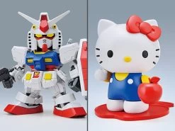 Best Seller 1 Bandai SD Gundam EX-Standard 016 RX-78-2 Gundam & Hello Kitty