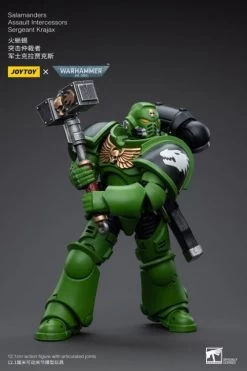 Warhammer 40K Salamanders Assault Intercessors Sergeant Krajax 1/18 Scale Figure -Toy Model Store c6a1e3ef d5bb 4de5 b9ef 39905ef24451