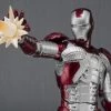 Bandai Iron Man 2 S.H.Figuarts Iron Man Mark V & Hall Of Armor Set