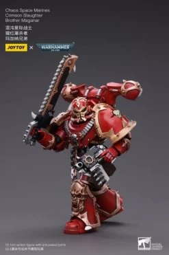 Warhammer 40K Chaos Space Marines Crimson Slaughter Brother Maganar 1/18 Scale Figure -Toy Model Store ca812001 c6fd 4137 88a0 c2de6bfe6cff