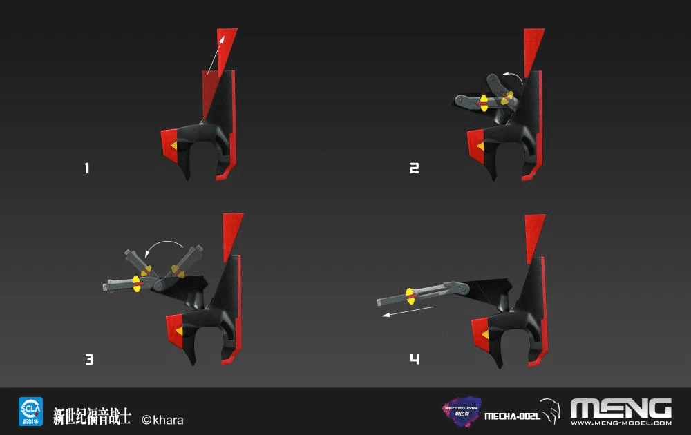 Rebuild Of Evangelion MECHA-002L EVA Unit-02 Production Model Kit 12 Rebuild Of Evangelion MECHA-002L EVA Unit-02 Production Model Kit - Image 10
