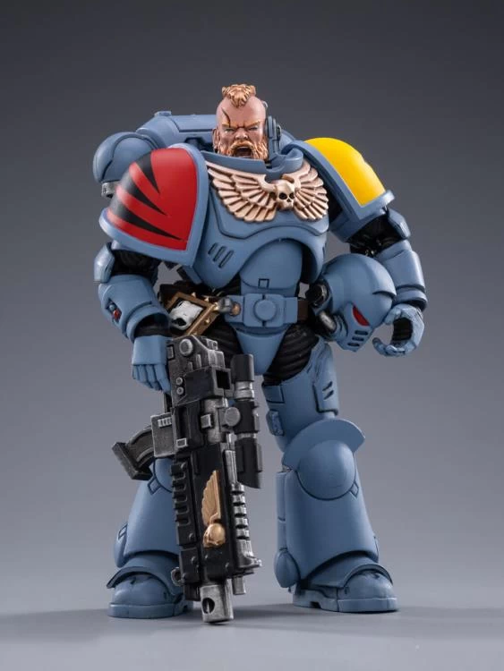 Warhammer 40K Space Wolves Battle Pack Box Of 4 1/18 Scale Figures 6 Warhammer 40K Space Wolves Battle Pack Box Of 4 1/18 Scale Figures - Image 4