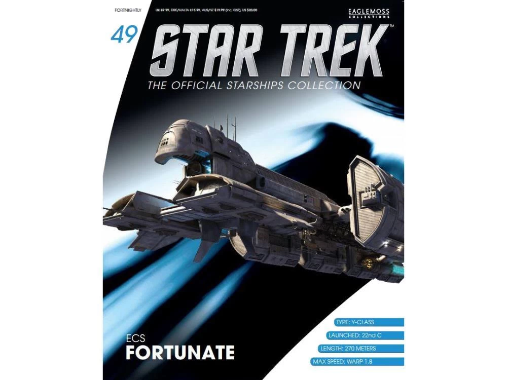 Star Trek Starships Collection #49 ECS Fortunate 4 Star Trek Starships Collection #49 ECS Fortunate - Image 2