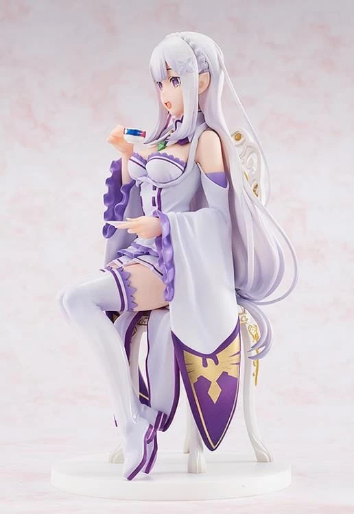 Re Zero Starting Life In Another World KD Colle Emilia (Tea Party Ver.) 1/7 Scale Figure (Reissue) 7 Re Zero Starting Life In Another World KD Colle Emilia (Tea Party Ver.) 1/7 Scale Figure (Reissue) - Image 5