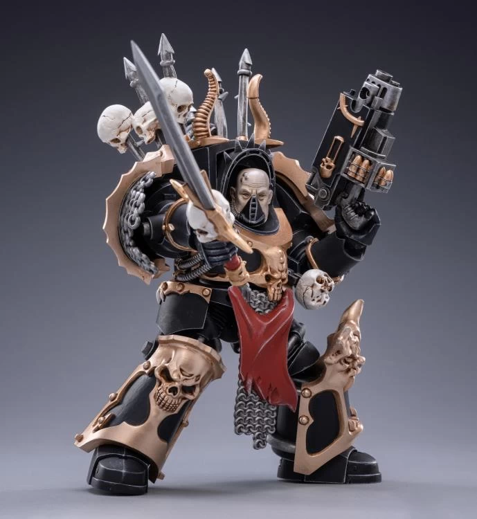 Warhammer 40K Black Legion Brother Gnarl 1/18 Scale Figure 5 Warhammer 40K Black Legion Brother Gnarl 1/18 Scale Figure - Image 3