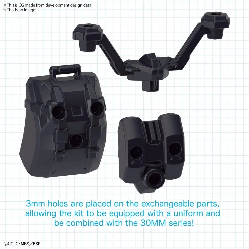 Bandai GIRL GUN LADY & 30MS (30 MINUTES SISTERS) COMPATIBLE OPTIONAL PARTS SET 16 Bandai GIRL GUN LADY & 30MS (30 MINUTES SISTERS) COMPATIBLE OPTIONAL PARTS SET - Image 14