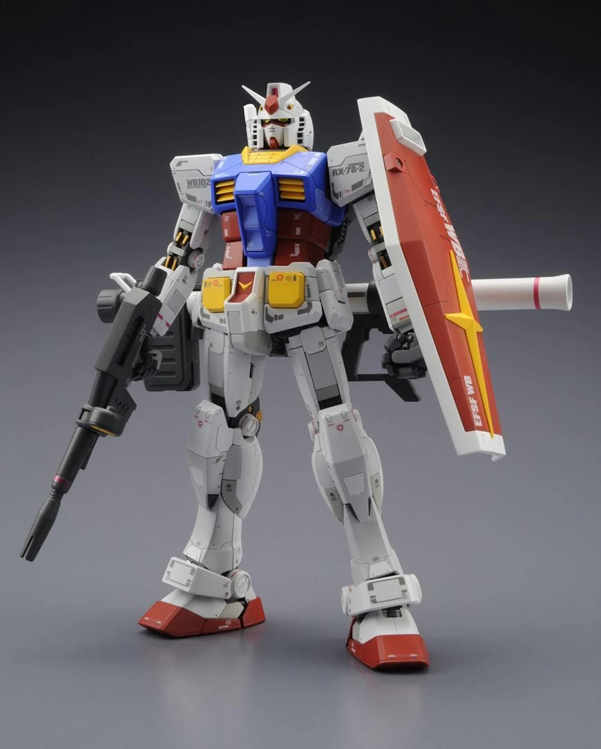 Bandai MG 1/100 RX-78-2 Gundam Ver. 3.0 5 Bandai MG 1/100 RX-78-2 Gundam Ver. 3.0 - Image 3