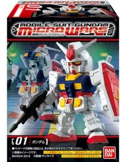 Bandai Mobile Suit Gundam Micro Wars 01 -Toy Model Store pkg
