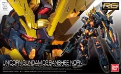 Bandai RG 1/144 #27 Unicorn Gundam 02 Banshee Norn -Toy Model Store rg banshee norn box art