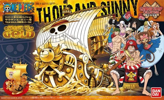 Bandai THOUSAND SUNNY (FILM GOLD) - ONE PIECE GRAND SHIP COLLECTION 4 Bandai THOUSAND SUNNY (FILM GOLD) - ONE PIECE GRAND SHIP COLLECTION - Image 2