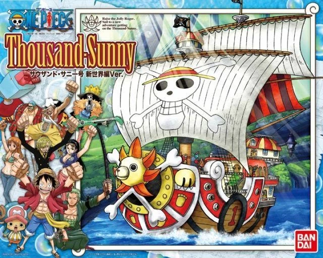Bandai One Piece Thousand Sunny (New World Ver.) Model Kit 4 Bandai One Piece Thousand Sunny (New World Ver.) Model Kit - Image 2